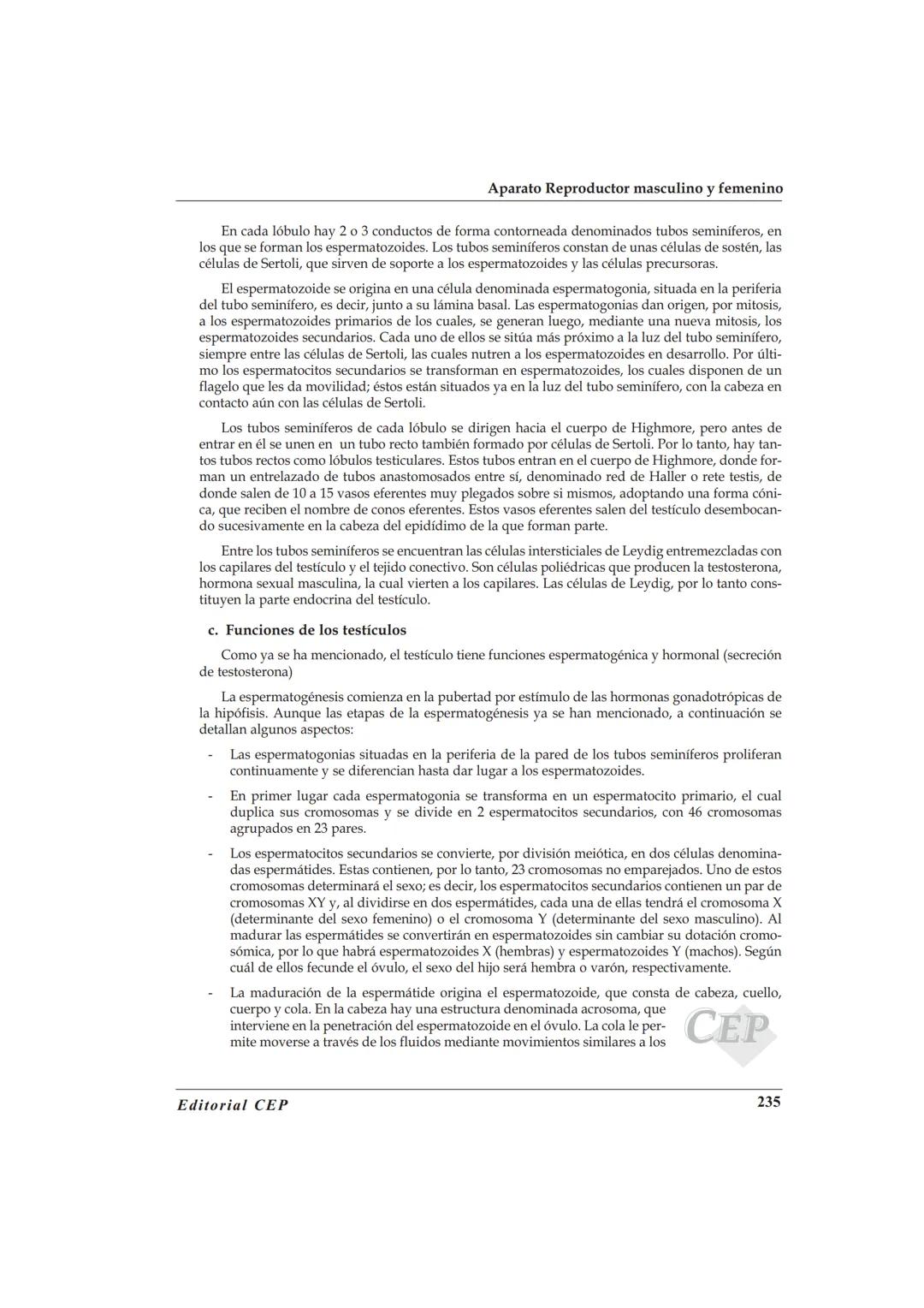 TEMA 46
ANATOMÍA Y FISIOLOGÍA DEL APARATO REPRODUCTOR
MASCULINO Y FEMEΝΙΝO
BIBLIOGRAFÍA
A. Cordova. Fisiologia Dinámica. Editorial Masson. 2