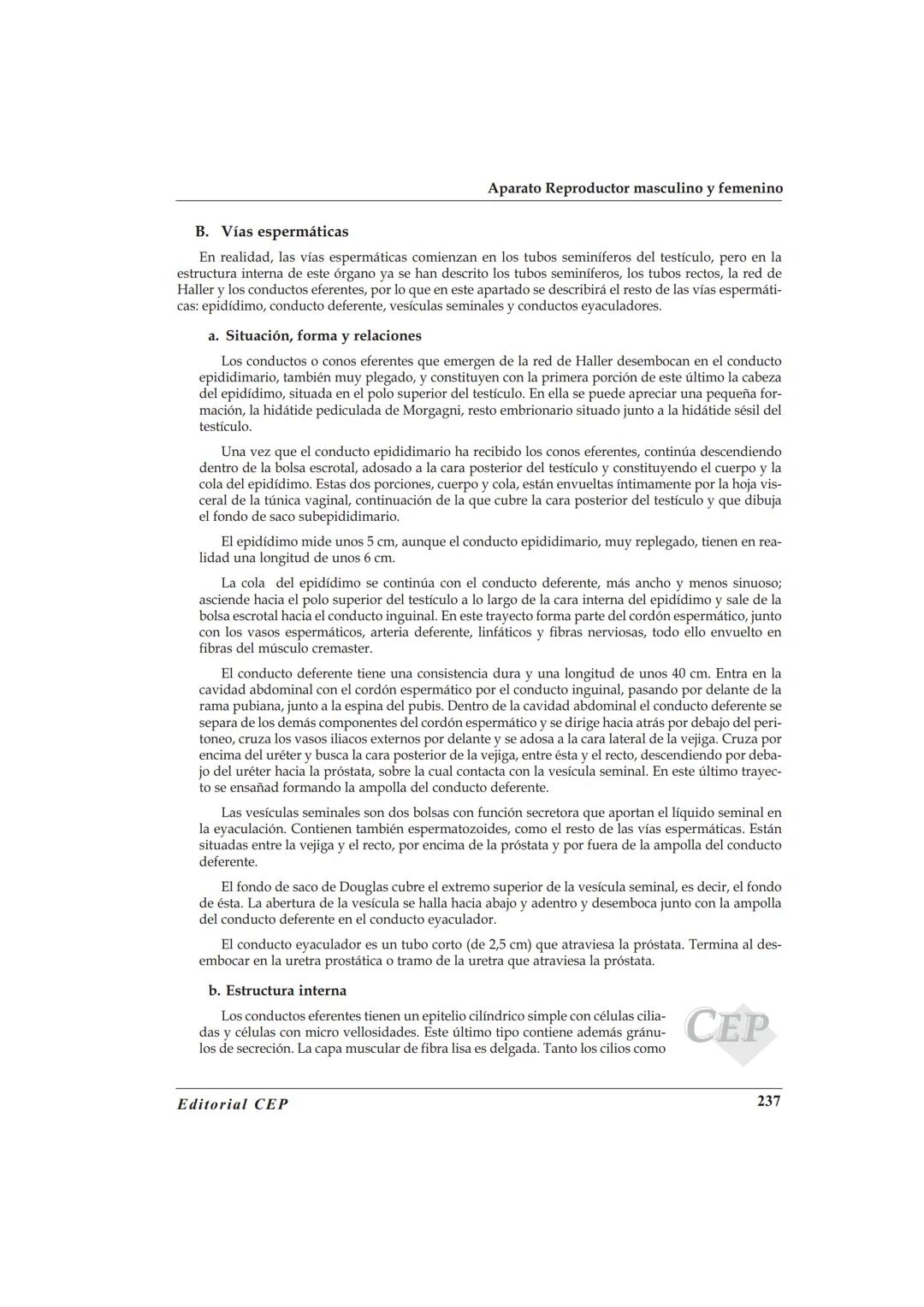 TEMA 46
ANATOMÍA Y FISIOLOGÍA DEL APARATO REPRODUCTOR
MASCULINO Y FEMEΝΙΝO
BIBLIOGRAFÍA
A. Cordova. Fisiologia Dinámica. Editorial Masson. 2