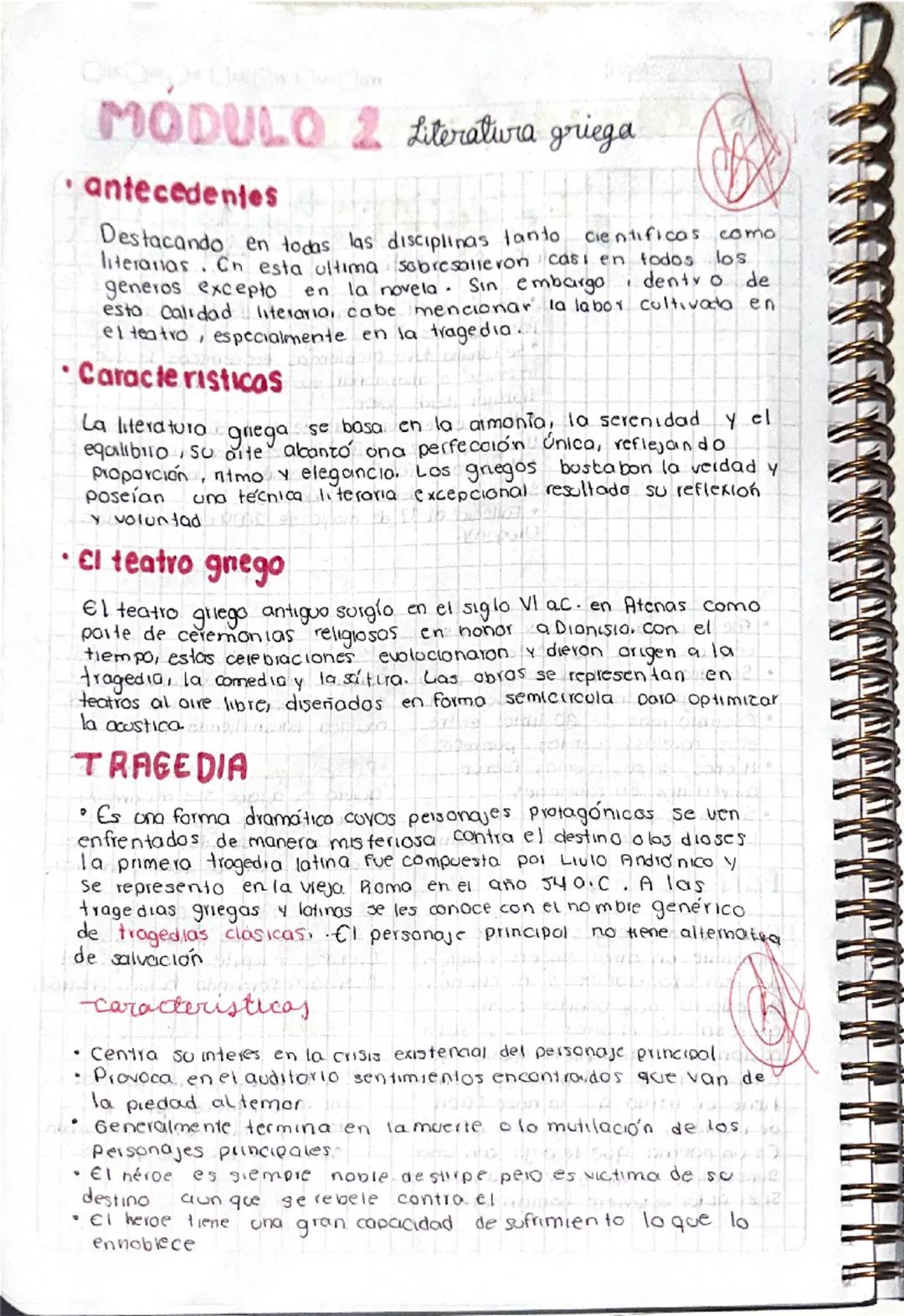 --- OCR Start ---
MÓDULO 2 Literatura griega
antecedentes
Destacando en todas las disciplinas lanto cientificas como
literanas. En esta ulti
