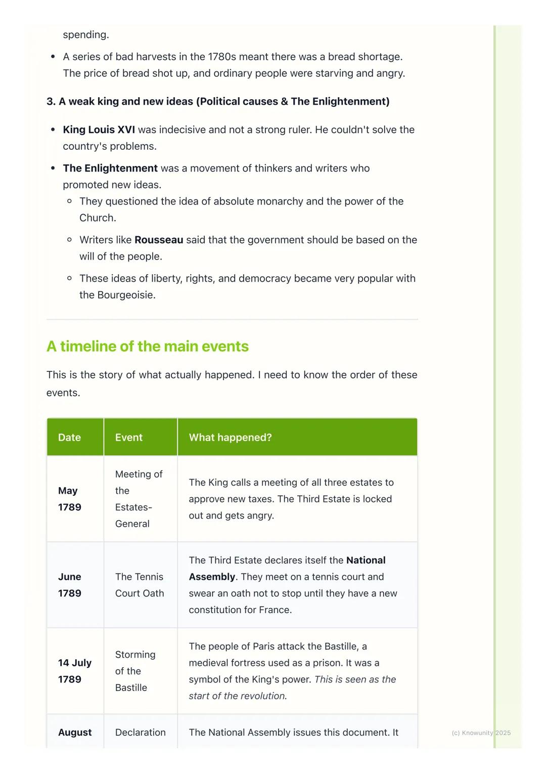 # The French Revolution

An introduction to the revolution

The French Revolution was a period of huge social and political change in
France