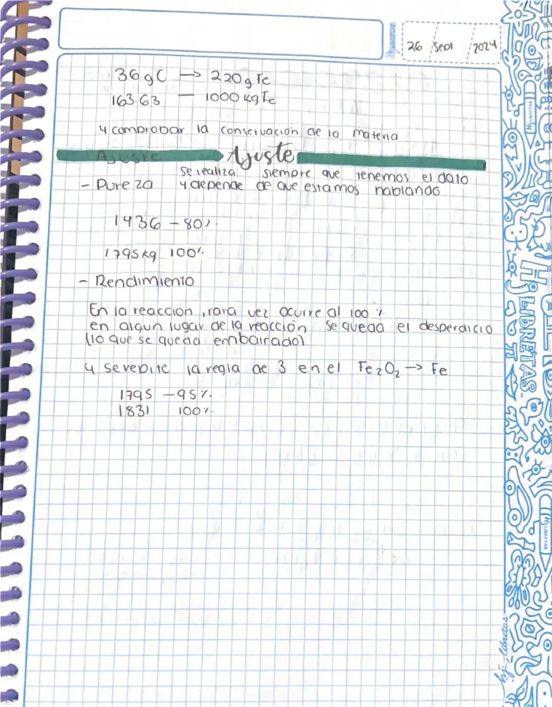 LIBRETAS.
קלס
109
24
2:29
estequiometria
Rama de la quimica que estudia las razones 4.
proporciones
H₂O
12x12
0: 1×1616
Moll peso molecular 