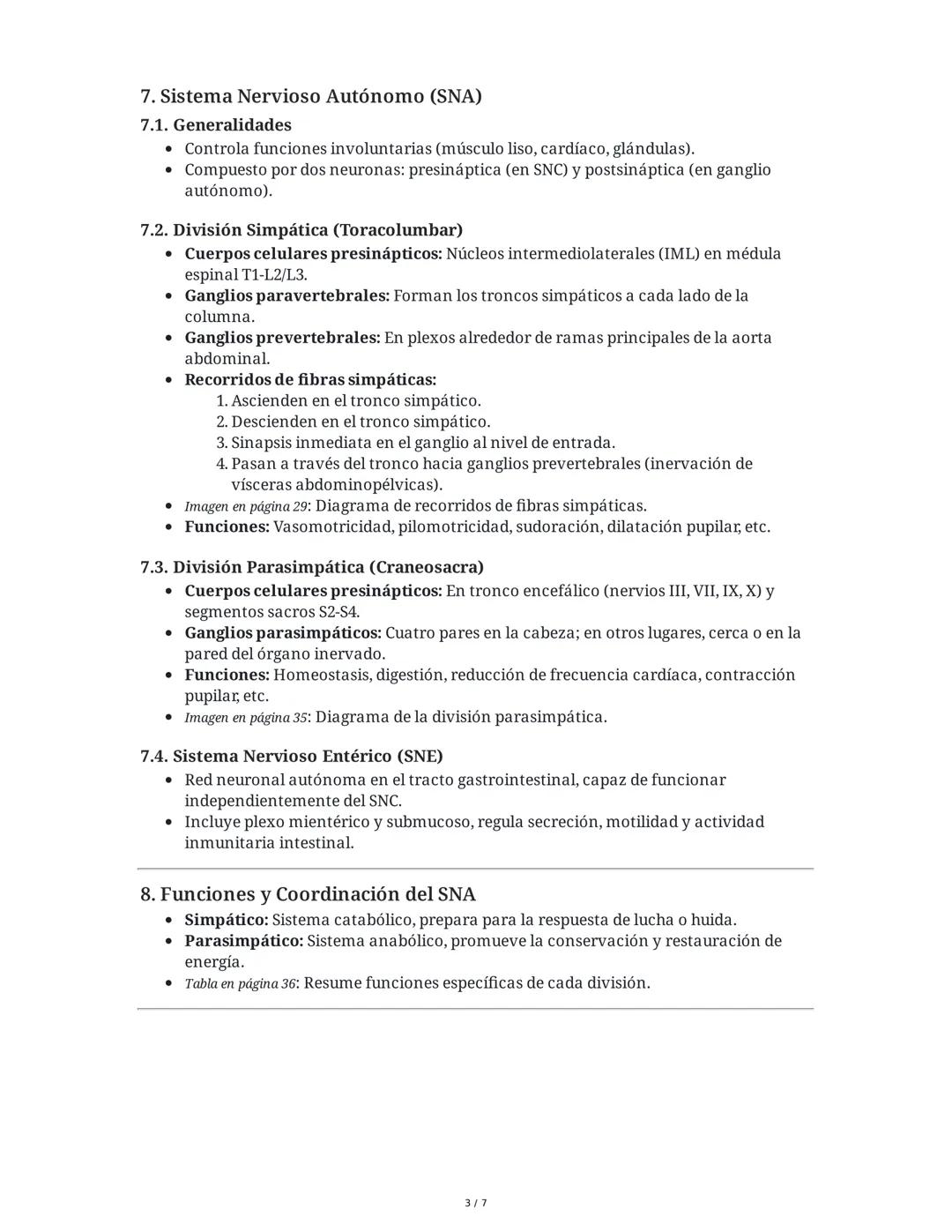 Resumen Extenso: Sistema Nervioso Central y Periférico
Introducción General
El sistema nervioso es el encargado de coordinar e integrar las 