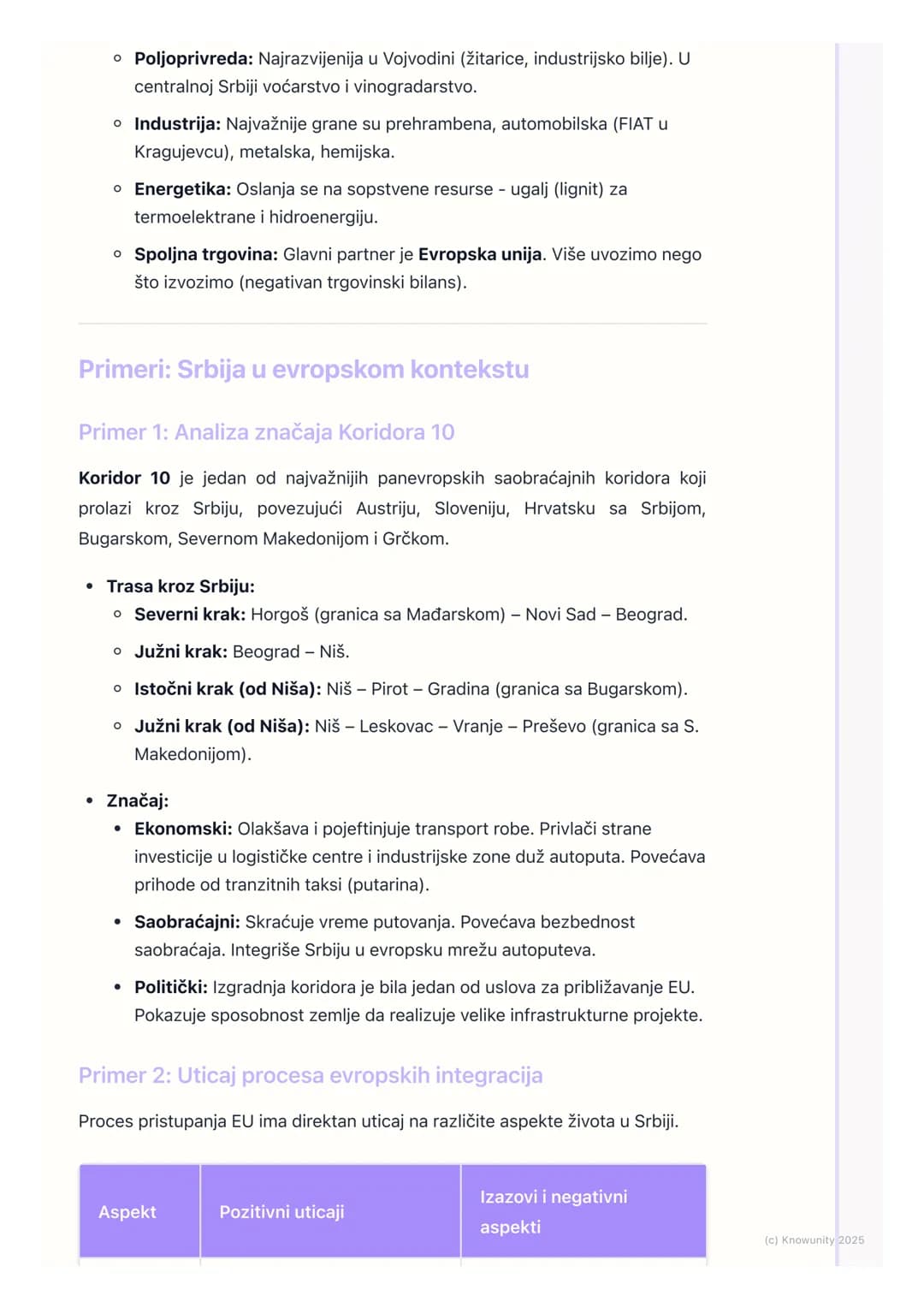 # Geografija Srbije u evropskom
kontekstu

## Geografski položaj Srbije

Srbija zauzima centralni položaj na Balkanskom poluostrvu i jugoist