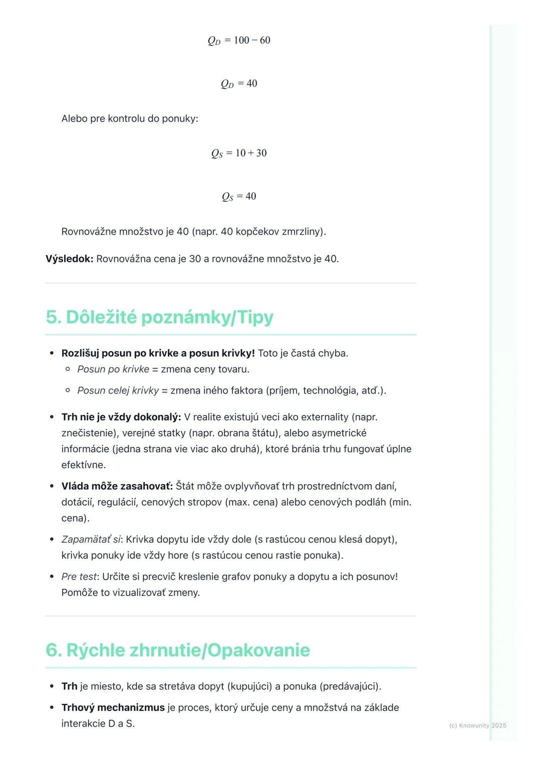 # Trh a trhový mechanizmus

## 1. Prehľad trhu a trhového mechanizmu

Trh a trhový mechanizmus sú základné pojmy, ktoré potrebujem pochopiť,