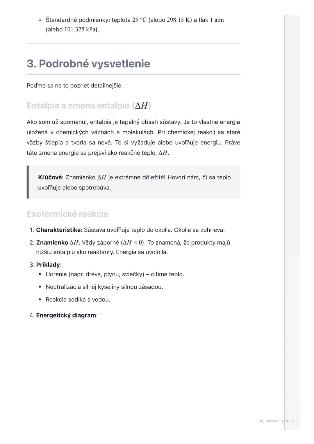 # Reakčné teplo (entalpia)

1. Prehľad a úvod

Takže, entalpia a reakčné teplo... Toto je dosť dôležitá téma v chémii, hlavne
keď chceme poc