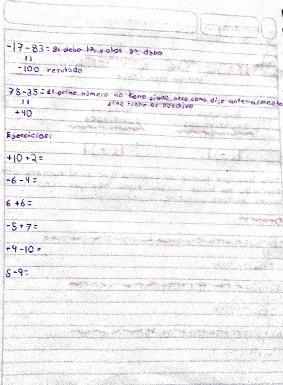 sé fuerte, lucha por ganar, El segundo lugar no
Se
cuenta.

metodo debo y teng

Númeras
negativooos
menores que cero

Números
positivoos
may