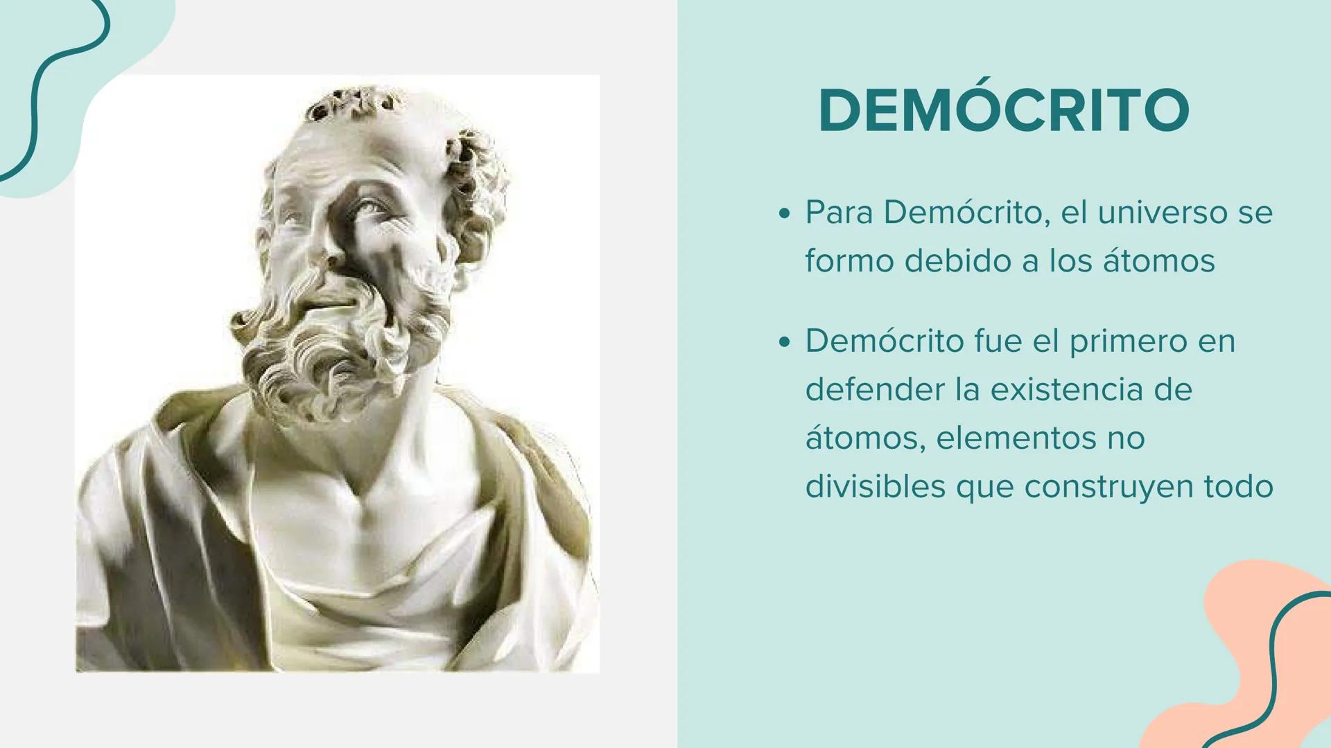 # PITÁGORAS

*   Para Pitágoras, el universo fue
    compuesto por los números
*   Entendiendo los números como
    algo real, no creado por