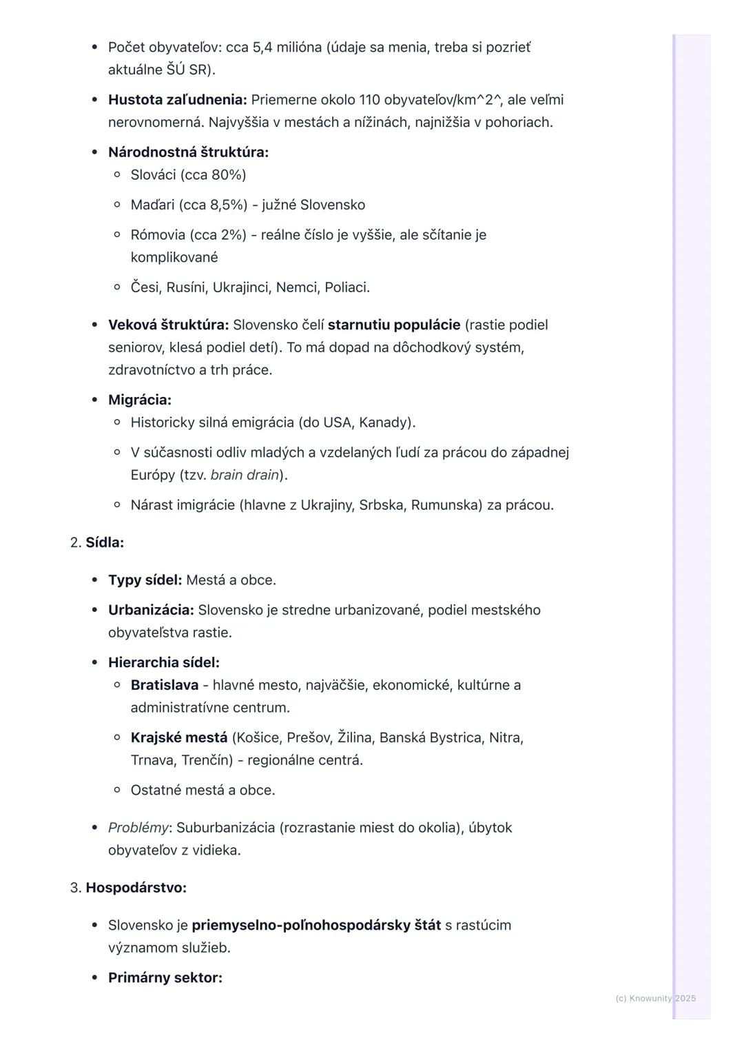 # Geografia Slovenska

## 1. Prehľad geografie Slovenska

Geografia Slovenska je pre mňa kľúčová, lebo nám pomáha pochopiť, kde
žijeme a ako