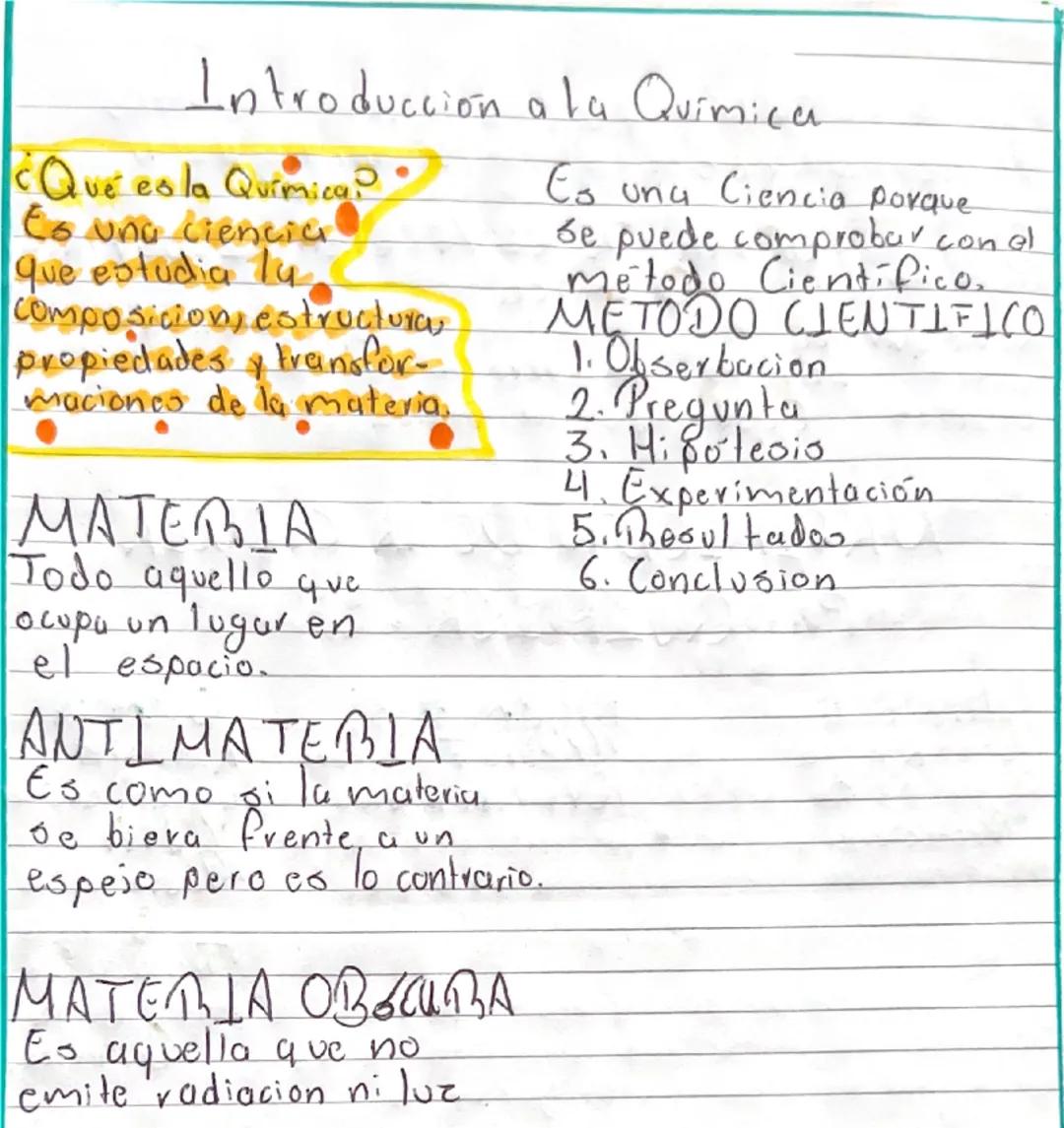 Introducción a la Quimica

¿Qué es la Química.
Es una ciencia
que estudia la
Composicion, estructura,
propiedades y transfor-
maciones de la