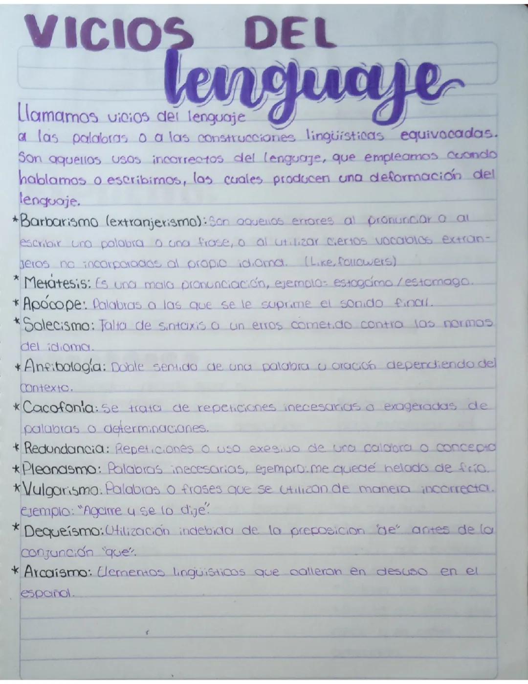 Vicios del Lenguaje: Qué Son y Cuáles Existen