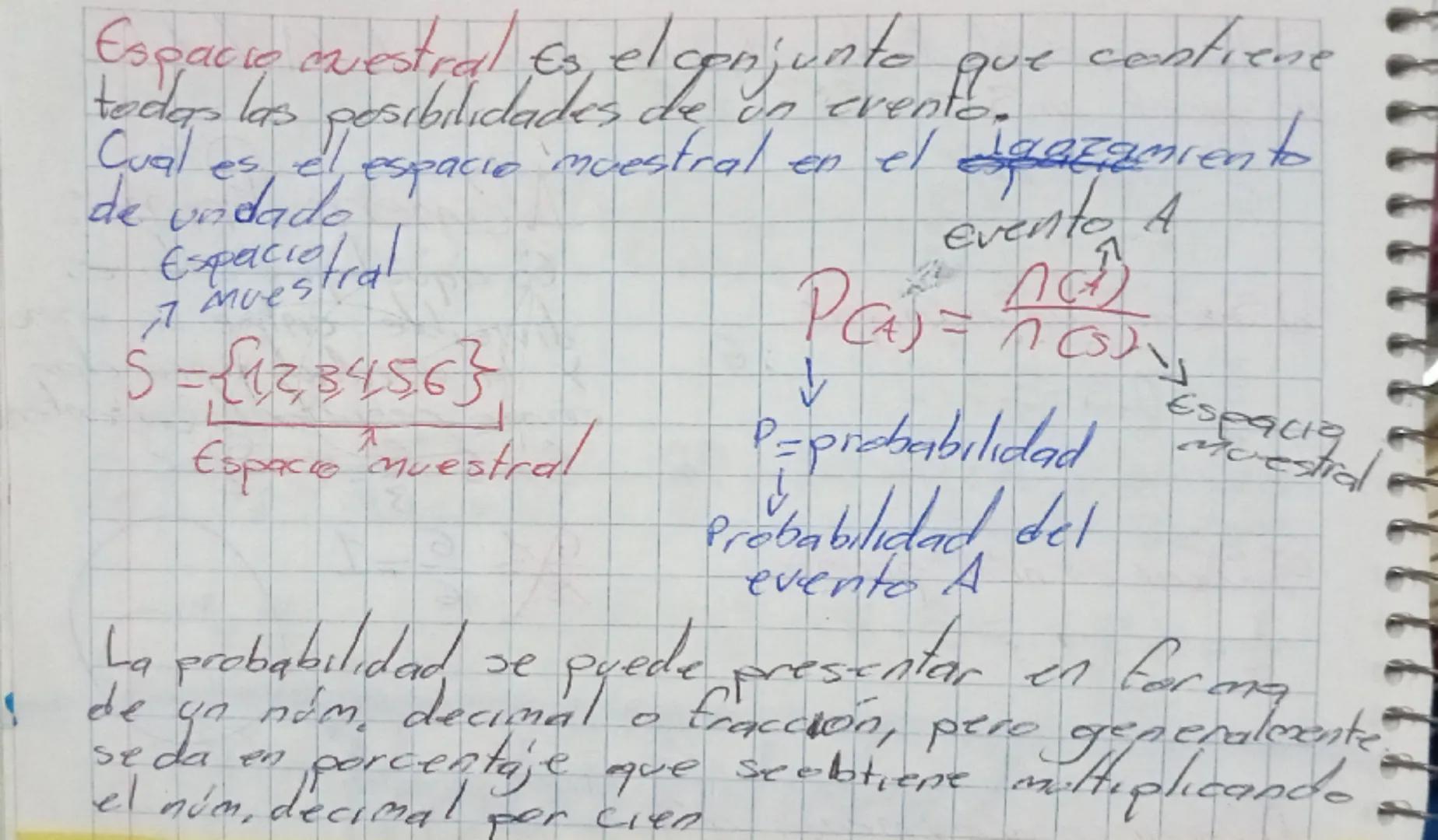 # Probabilidad
Es un calculo matemático que establece les pepibilidades
que ocurra un evento basado en varias posibilidades Esta
puede usars