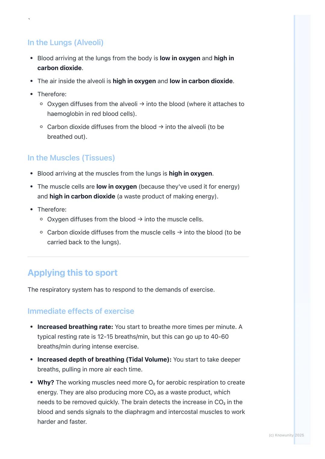 # Respiratory System

An introduction to the respiratory system

The main job of the respiratory system is to get oxygen (O2) from the air i