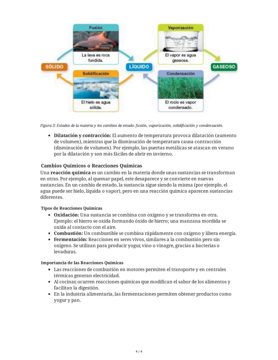 1. La Materia
Materia y Energía
La materia es todo aquello de lo que están hechas las cosas y los seres vivos. Se presenta en
la naturaleza 