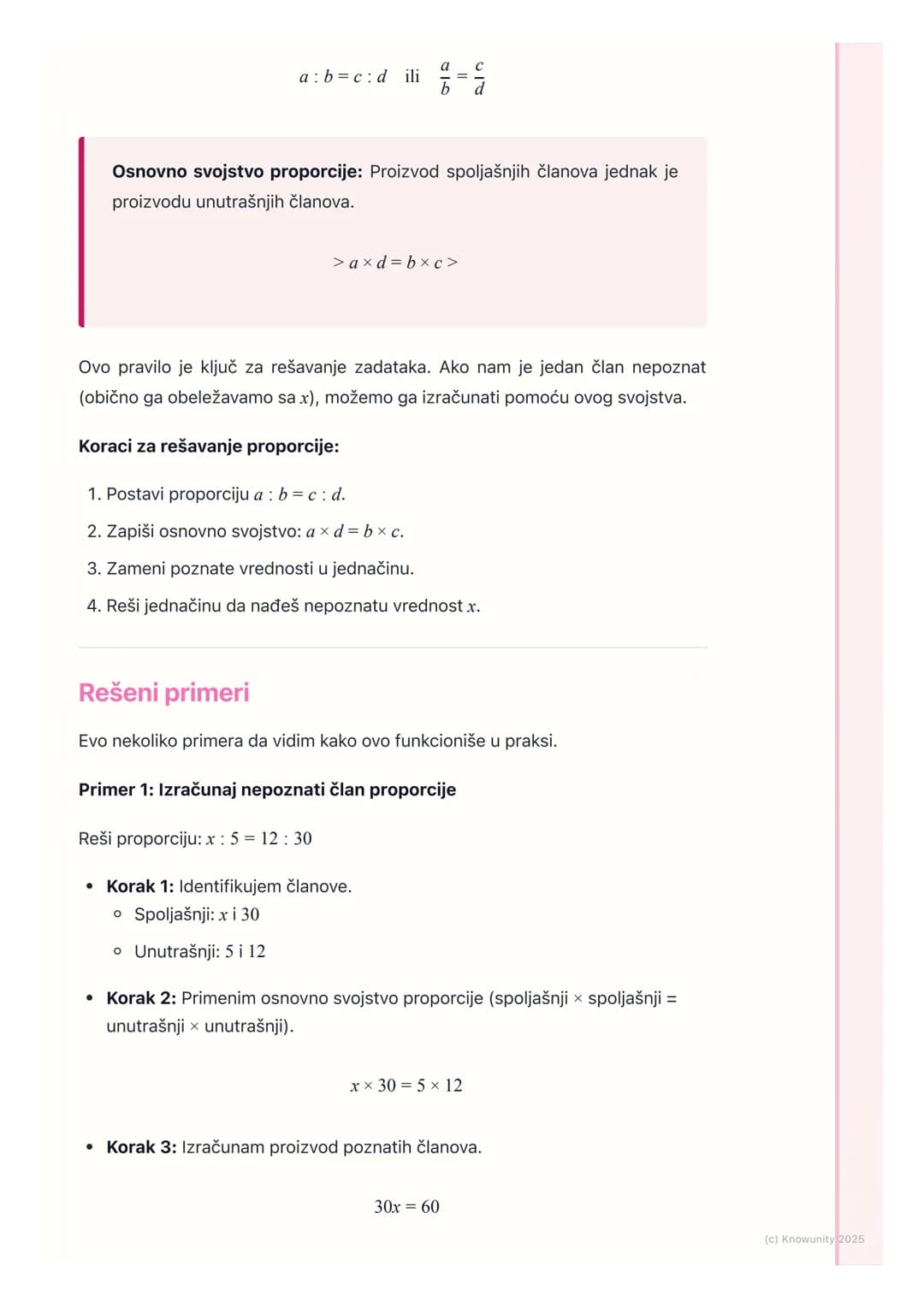 # Razmera i proporcija

Uvod u razmeru i proporciju

Razmera nam pomaže da uporedimo dve veličine. To je kao da kažemo "na
svaka 2 dečaka u 