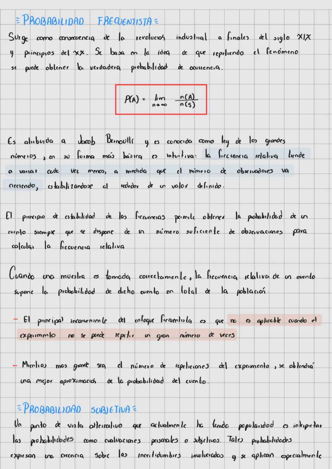 TEMA 1
TEORIA DE LA PROBABILIDADE
in 1812 su obra Theorie Analytique des Probabilites.
Pierre Simon Laplace publica
en
la
que
toma las contr