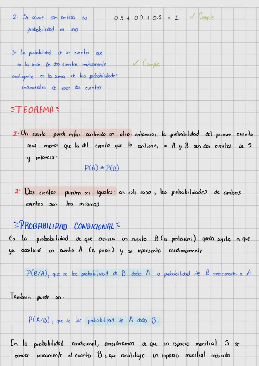 TEMA 1
TEORIA DE LA PROBABILIDADE
in 1812 su obra Theorie Analytique des Probabilites.
Pierre Simon Laplace publica
en
la
que
toma las contr