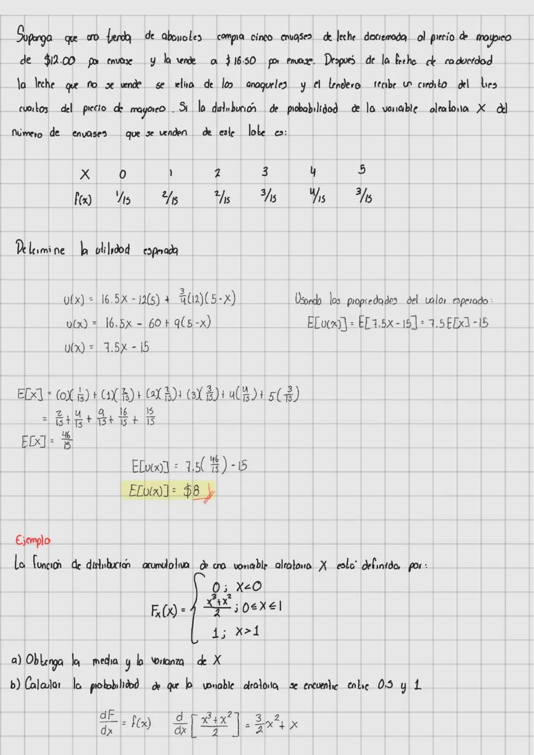 TEMA 1
TEORIA DE LA PROBABILIDADE
in 1812 su obra Theorie Analytique des Probabilites.
Pierre Simon Laplace publica
en
la
que
toma las contr