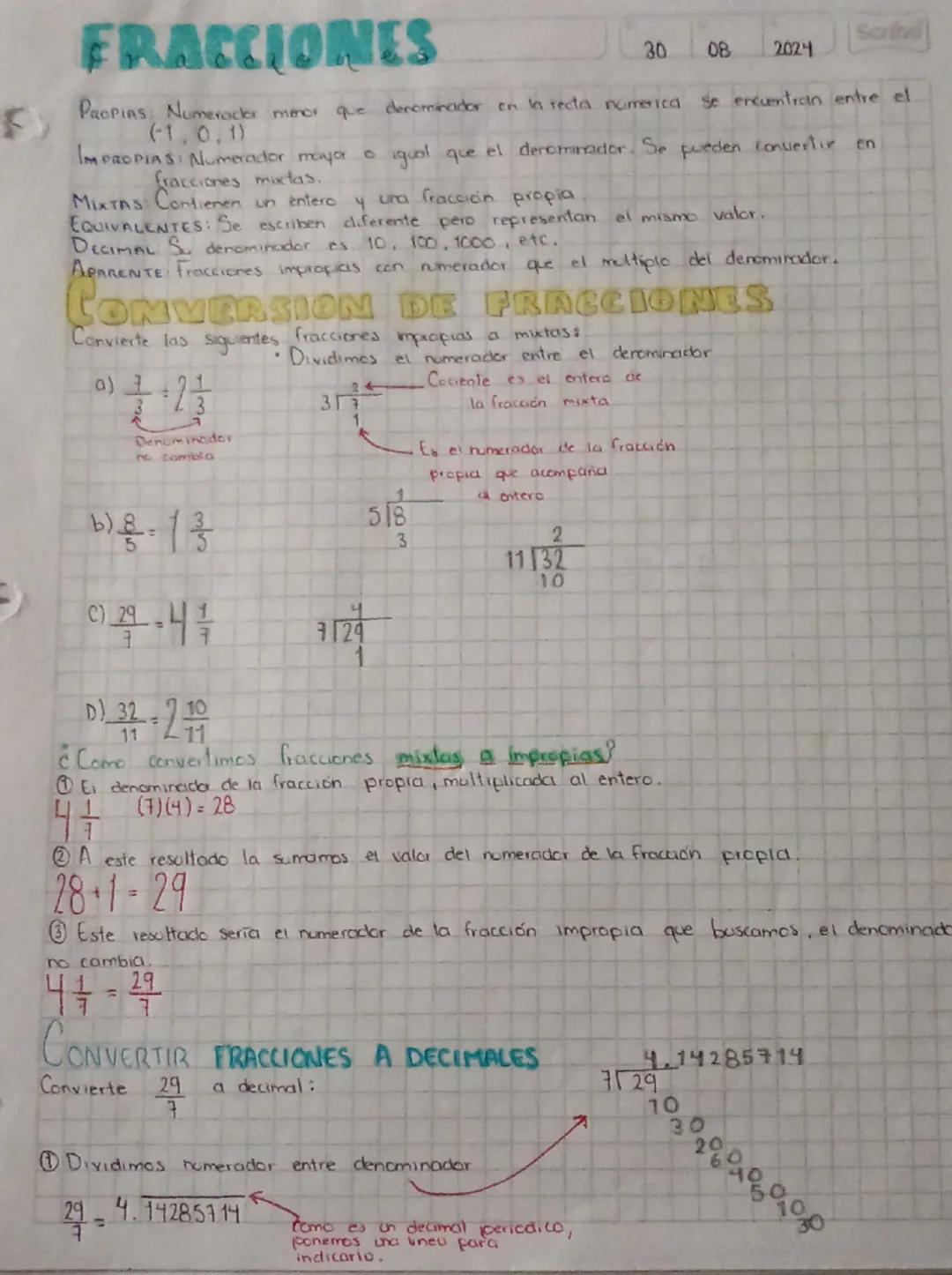 # FRACCIONES

Scrine
30 08 2024

PROPIAS: Numeracker menor que denominador en la recta namerica se encuentran entre el
(1,0,1)
IM PROPIAS: N