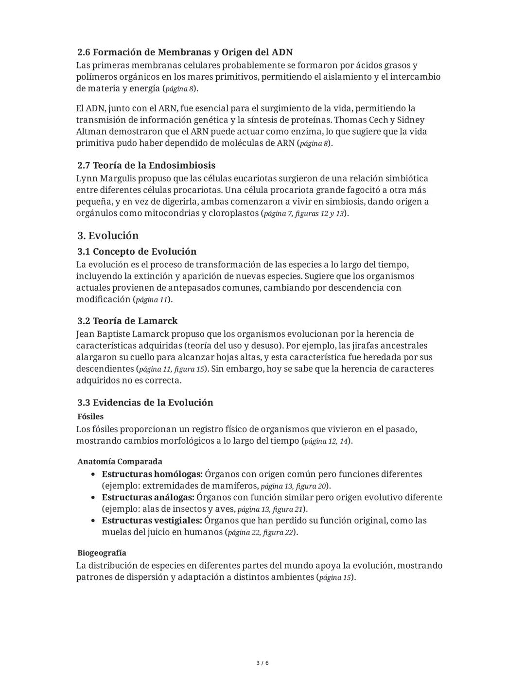 Resumen Extendido: Origen de la Vida, Evolución y Taxonomía
1. Teorías del Origen del Universo
1.1 Universo Eterno y Estático
En las civiliz