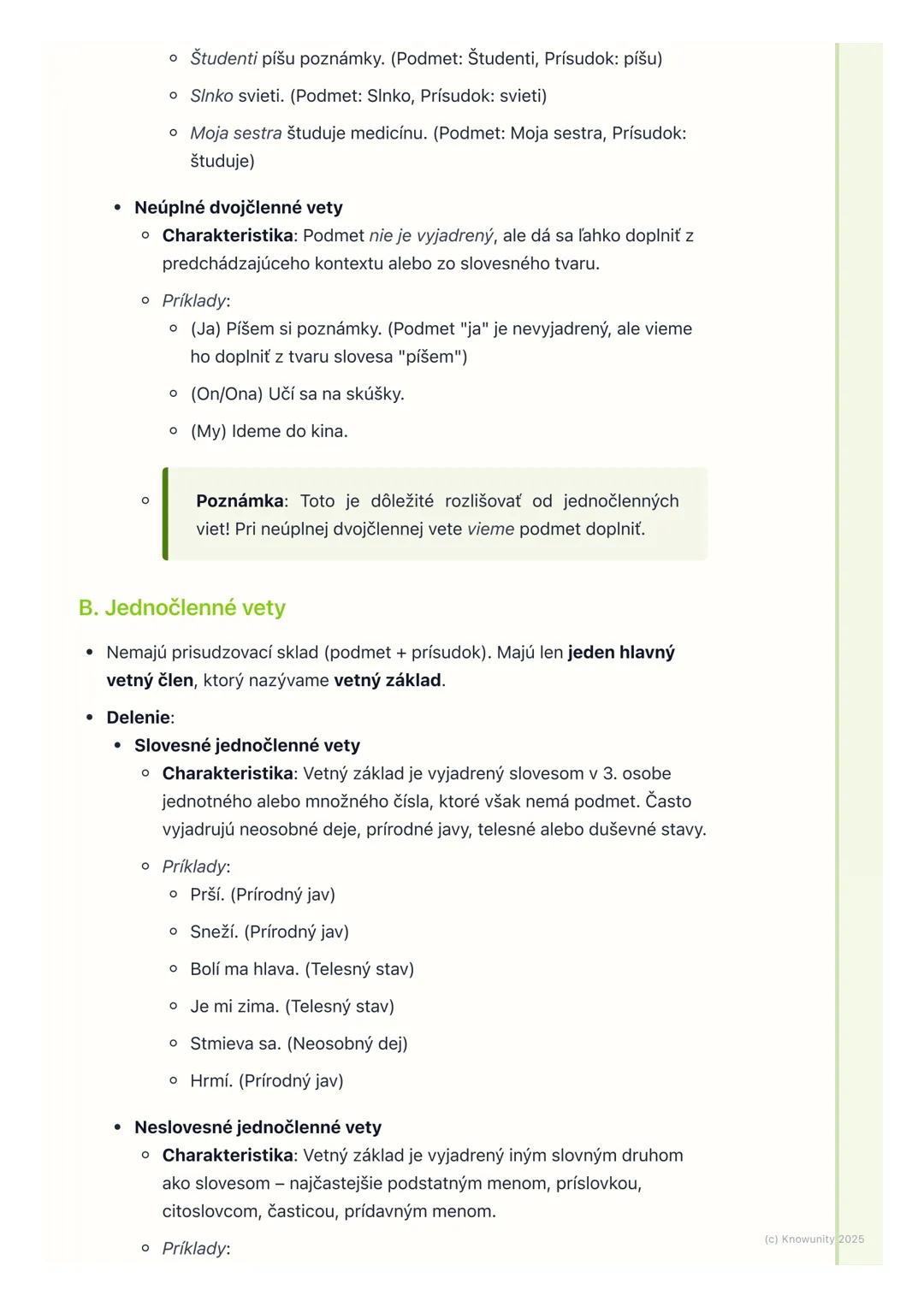 # Jednoduchá veta a jej typy

Prehľad

Dnes sa pozrieme na jednoduchú vetu a jej typy. Je to základný kameň
slovenskej syntaxe, takže pochop