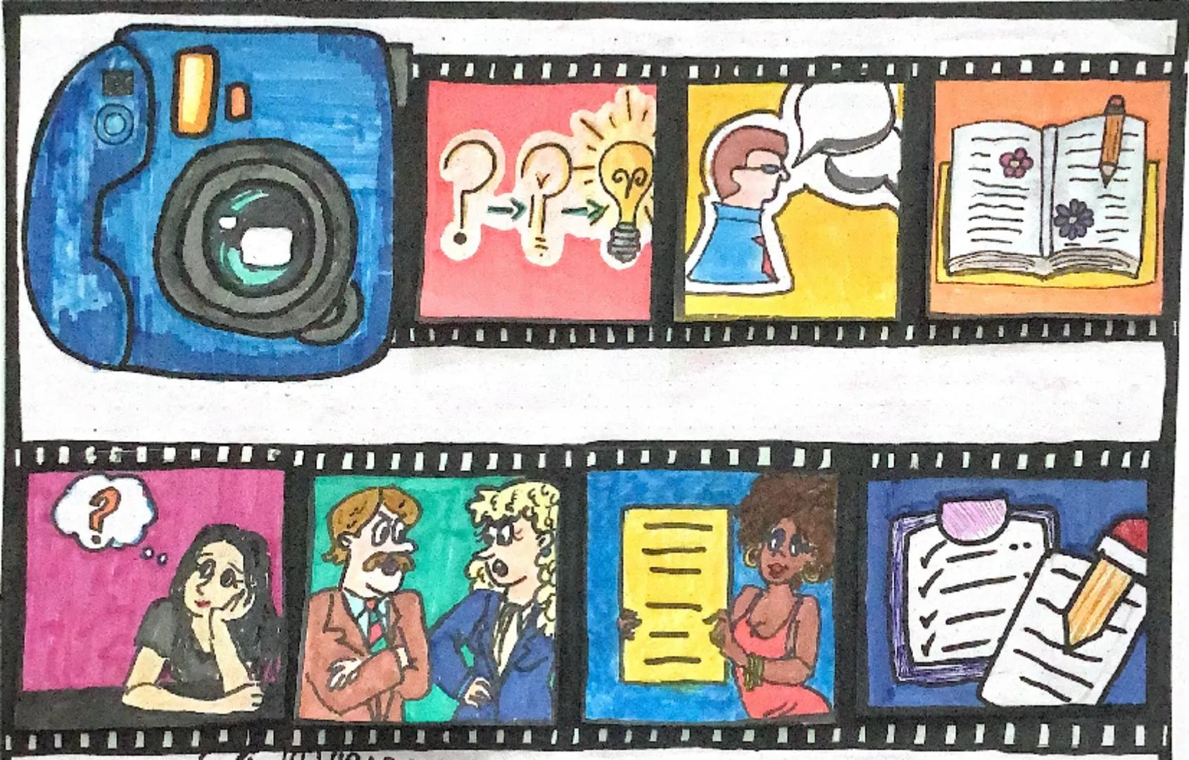 黄山
? 3--5---8
Que es?
فل
es un genero
literarlo que se
emplea para ofrece
puntos de vista y
opiniones con base
a lecturas. Interpre
y analis