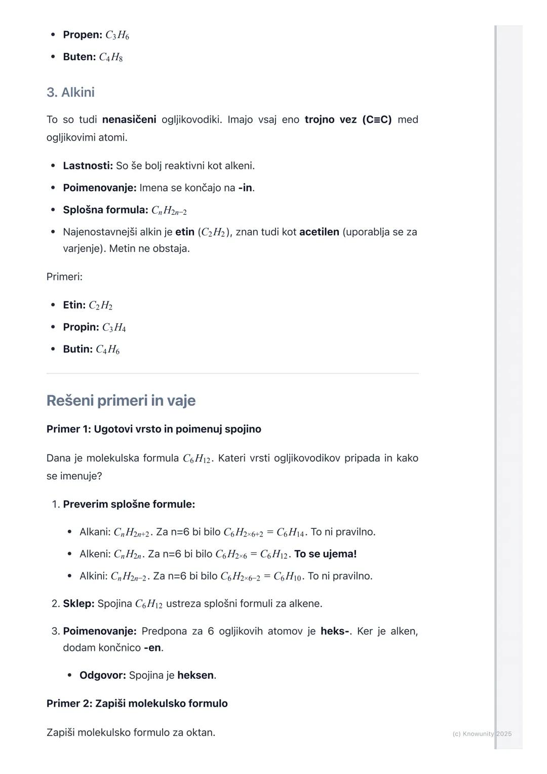 # Ogljikovodiki

Kaj so ogljikovodiki?

To so organske spojine, zgrajene samo iz ogljikovih (C) in vodikovih (H)
atomov. So osnova za vse os
