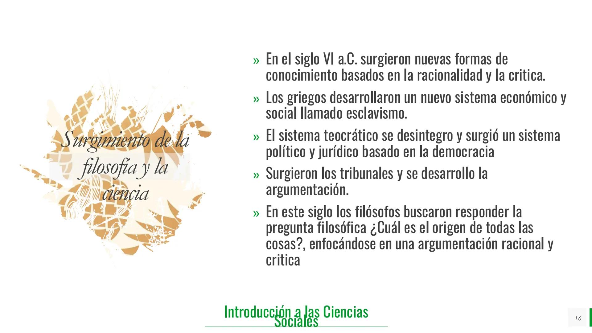 Introducción a las Ciencias Sociales
Tipos de
Conocimiento
Intuitivo
Empírico
Religioso
Filosófico
Científico
2 | Tipos de Conocimiento
Intu