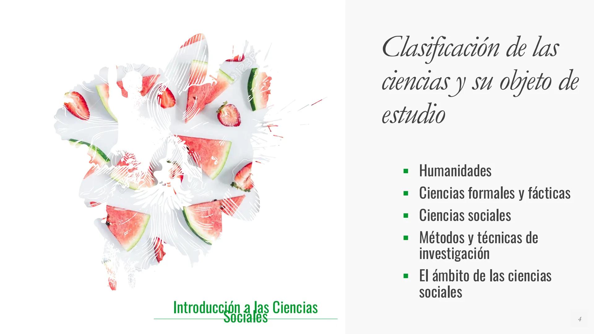 Introducción a las Ciencias Sociales
Tipos de
Conocimiento
Intuitivo
Empírico
Religioso
Filosófico
Científico
2 | Tipos de Conocimiento
Intu
