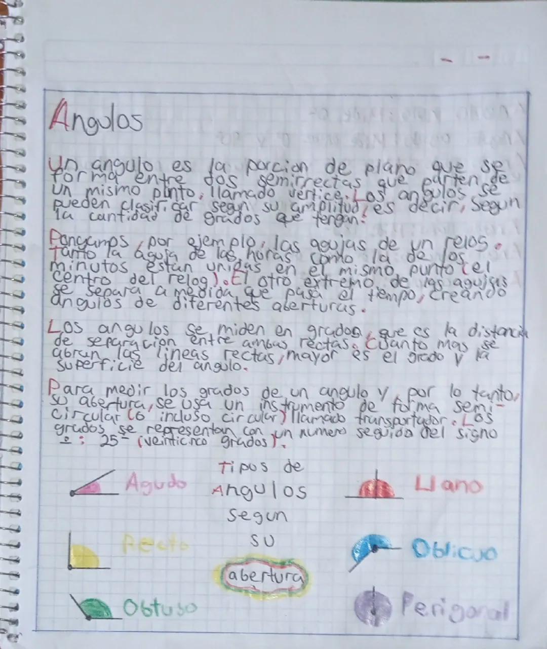 Angulos
se
Un angulo es la porcion de plano que se
forma entre dos semirrectas que prene
mismo punto, llamado Los
Pu en flasificar sean su a