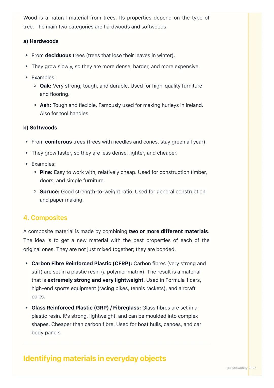 # Types of Materials

An introduction to engineering materials

Everything we make, from a phone to a bridge, is made from materials. In
eng