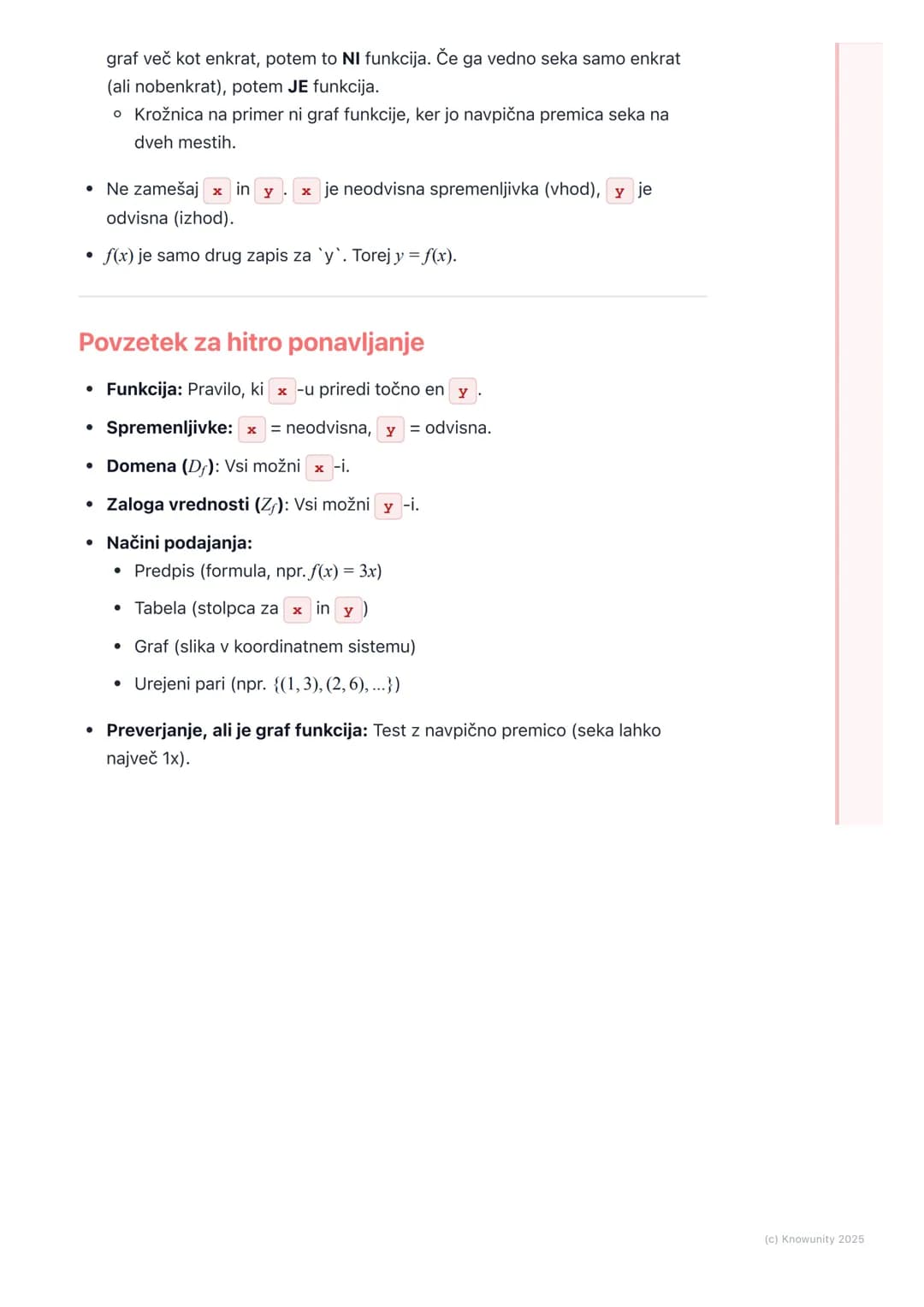 # Pojem funkcije

Kaj je funkcija?

Funkcija je kot nekakšen matematični "stroj". Vanj daš neko število (vhod), stroj
ga po določenem pravil