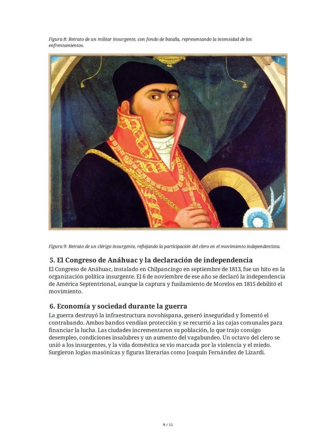 El nuevo orden, 1821-1848
1. Introducción y contexto internacional
Tras la independencia de México en 1821, el país enfrentó un escenario in