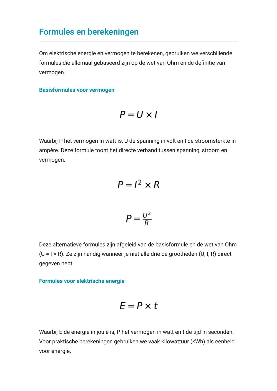 Elektrische energie en vermogen -
Complete studiegids
Alles over elektrische energie, vermogen en hun toepassingen
Nask 	Grade 10 	Netherlan