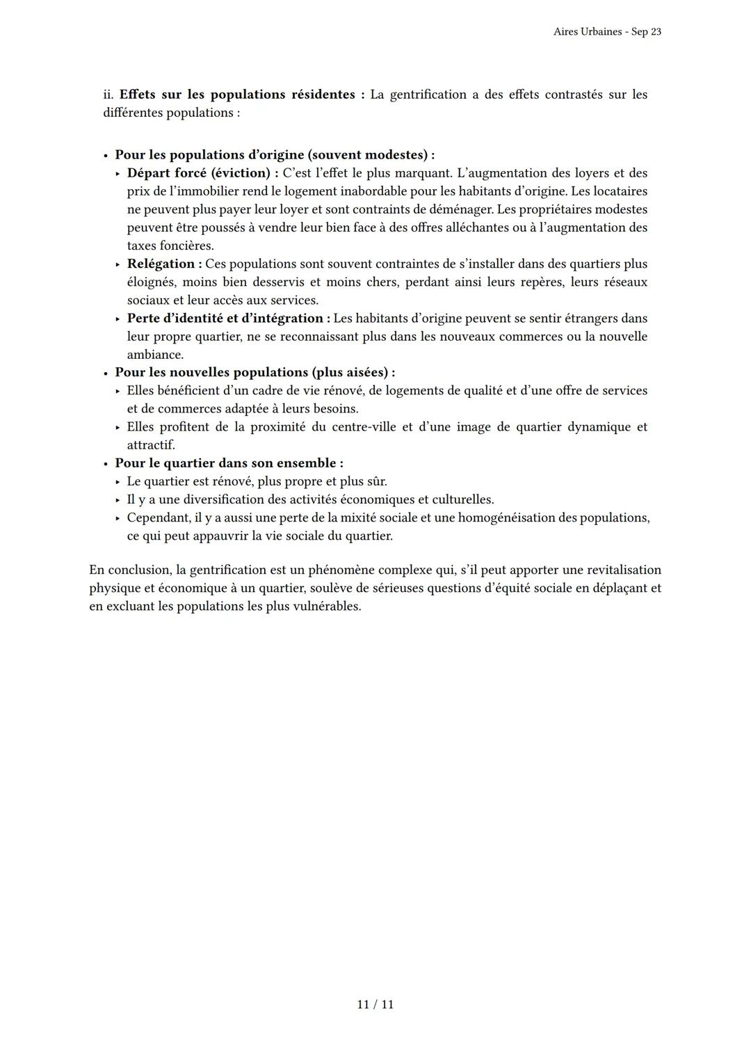 Aires Urbaines

Généré par Knowunity.fr - Sep 23

Description: Cet examen couvre les aires urbaines françaises, la métropolisation et la
pér
