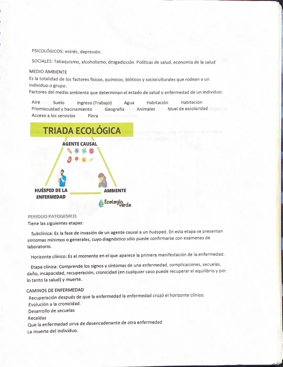 # HISTORIA NATURAL DE LA ENFERMEDAD
Se le llama así a la relación ordenada de acontecimientos que resultan de la interacción del ser
humano
