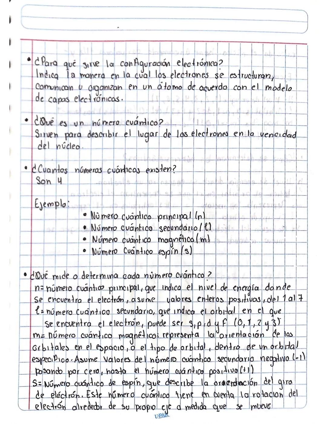 # Investigación
•¿Qué es la configuración eléctronica?
La configuración eléctronica es el modo en que los electrones de
un átomo de un elem