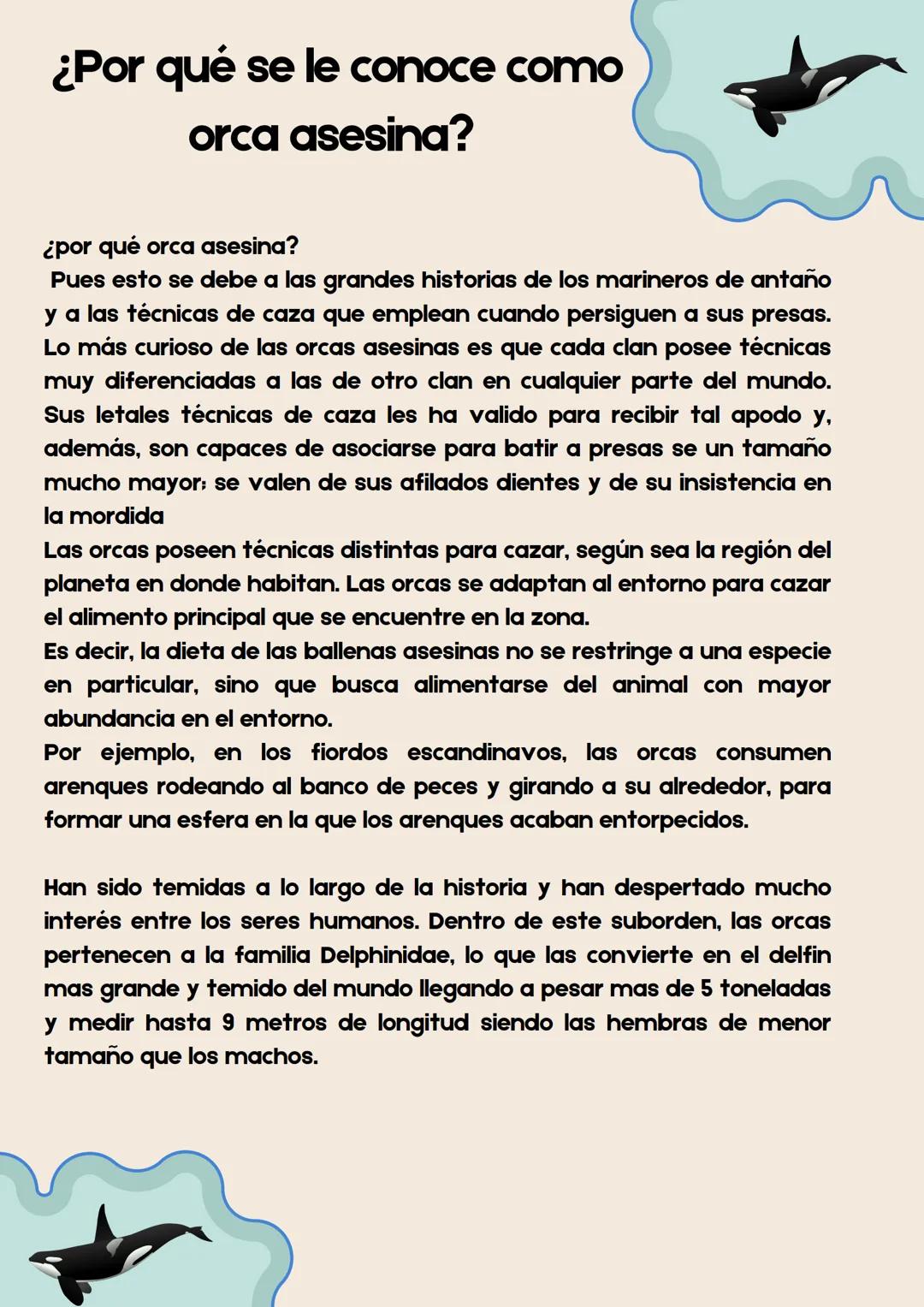 Biología I
Reporte de investigación
Orcas Marinas GODFATHER
Into the woods (
Tabla de
contenido
• Portada
• Tabla de contenido
• Indice de t