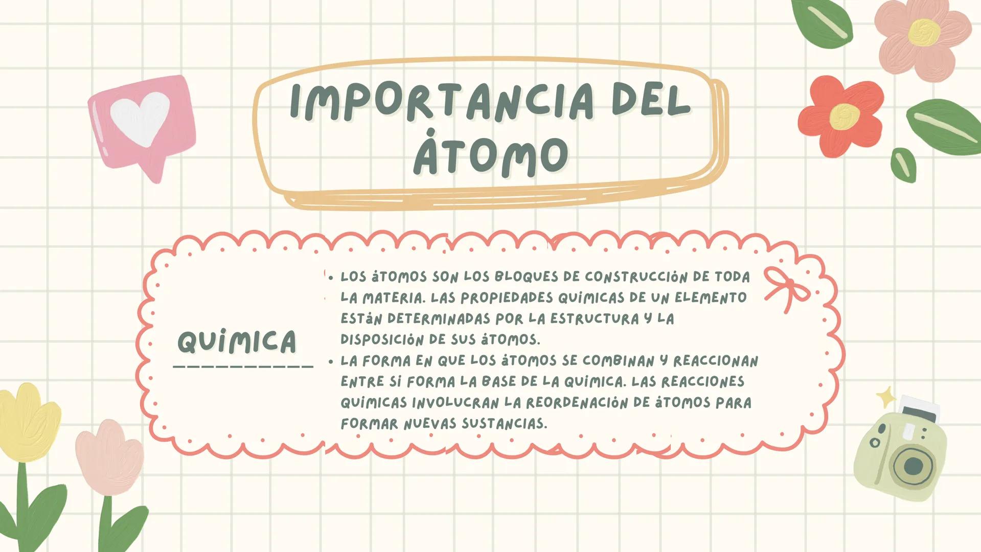 ¿QUÉ ES UN
ÅTOMO?
**
k ¿QUÉ ES UN ȧTOMO?
UN ȧTOMO ES LA UNIDAD BȧSICA DE LA MATERIA
QUE DEFINE LOS ELEMENTOS QUIMICOS. ESTȧ
COMPUESTO POR UN