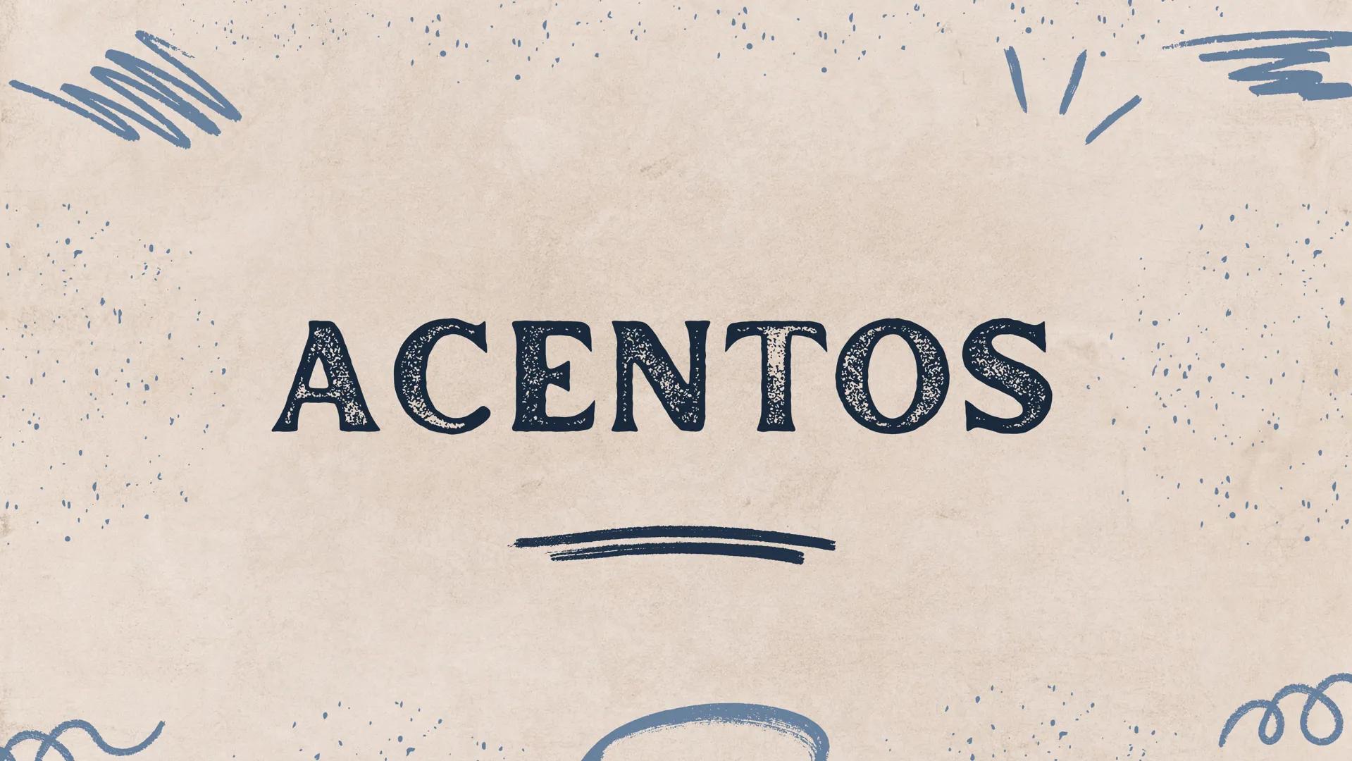ACENTOS
را ¿Qué es el acento?
Es el relieve en la pronunciación de una
distinguiéndola de las demás por una
silaba,
mayor intensidad, una ma
