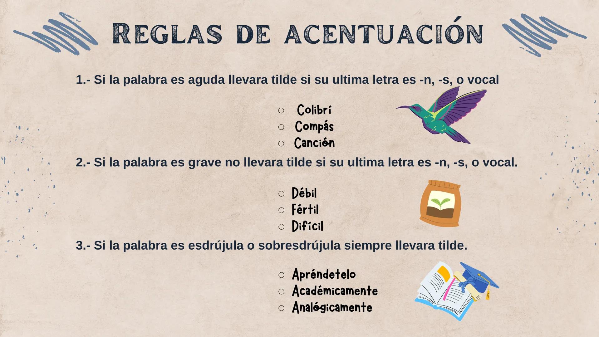 ACENTOS
را ¿Qué es el acento?
Es el relieve en la pronunciación de una
distinguiéndola de las demás por una
silaba,
mayor intensidad, una ma