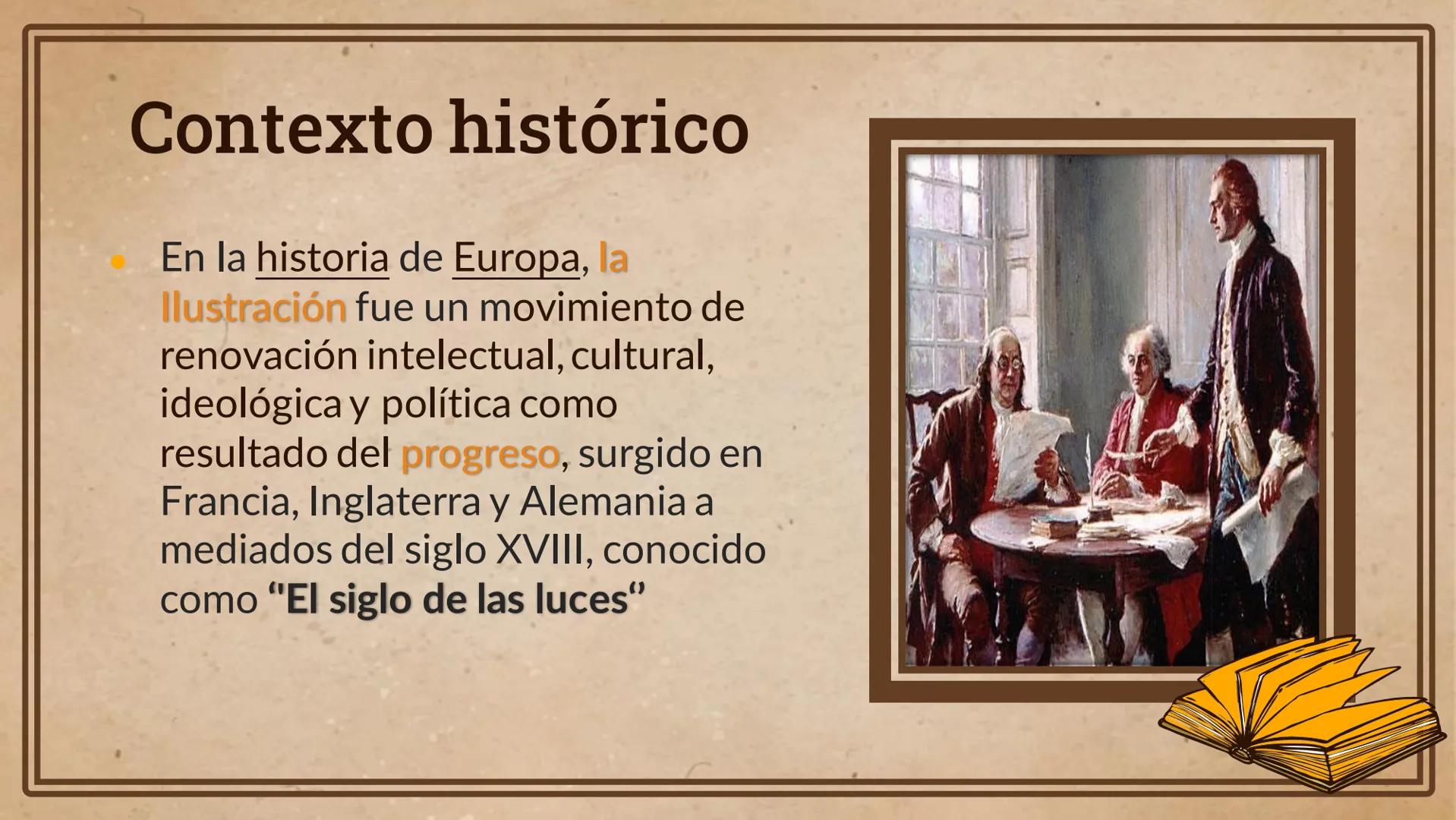 # 4.2 La Ilustración
Pensamiento Filosófico 01 Objetivo
Identifica de forma clara y
pertinente las características
de la Ilustración, así