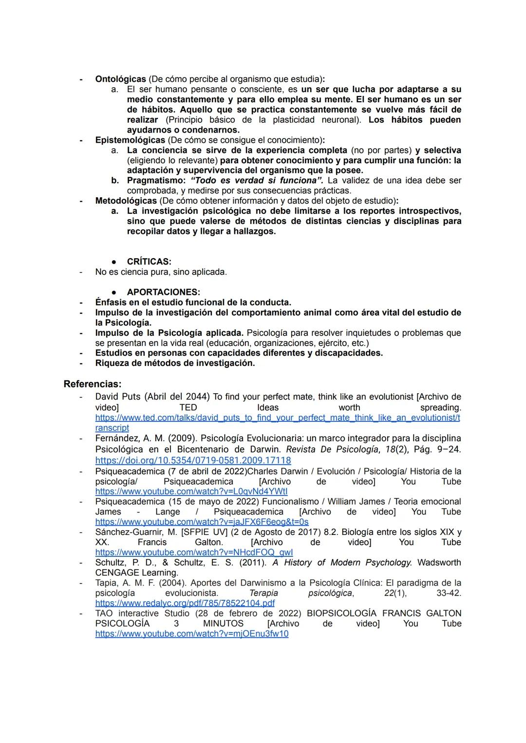 ESTRUCTURALISMO
INTRODUCCIÓN (ANTECEDENTES):
En sus inicios se concebía a la Psicología como "El estudio de la conciencia". Se podía conocer
