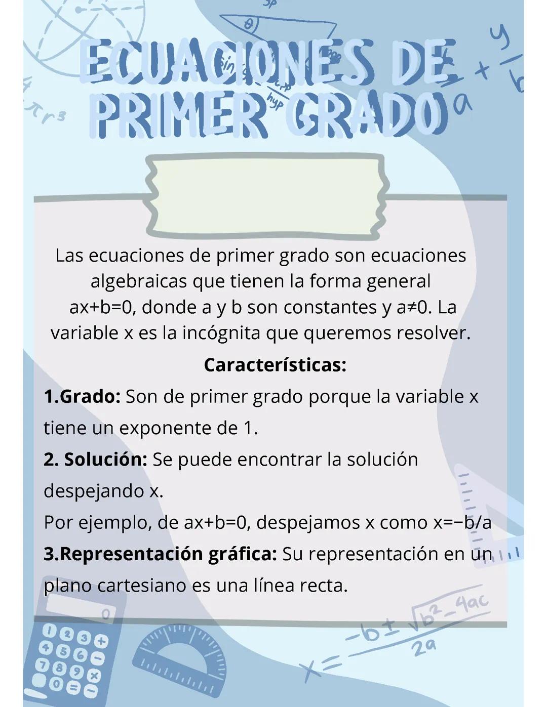 ¡Ecuaciones de primer grado súper fácil!