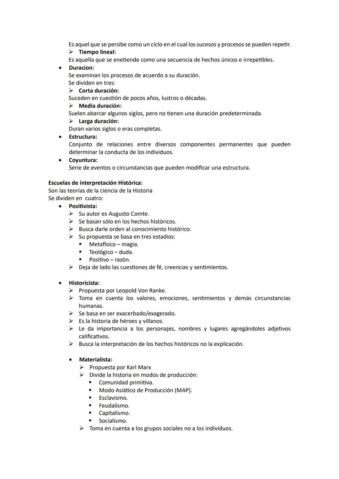 Repaso historia primer parcial:
¿Que es Historia?:
Es la ciencia que estudia los hechos, eventos, acontecimientos y sucesos en un tiempo di