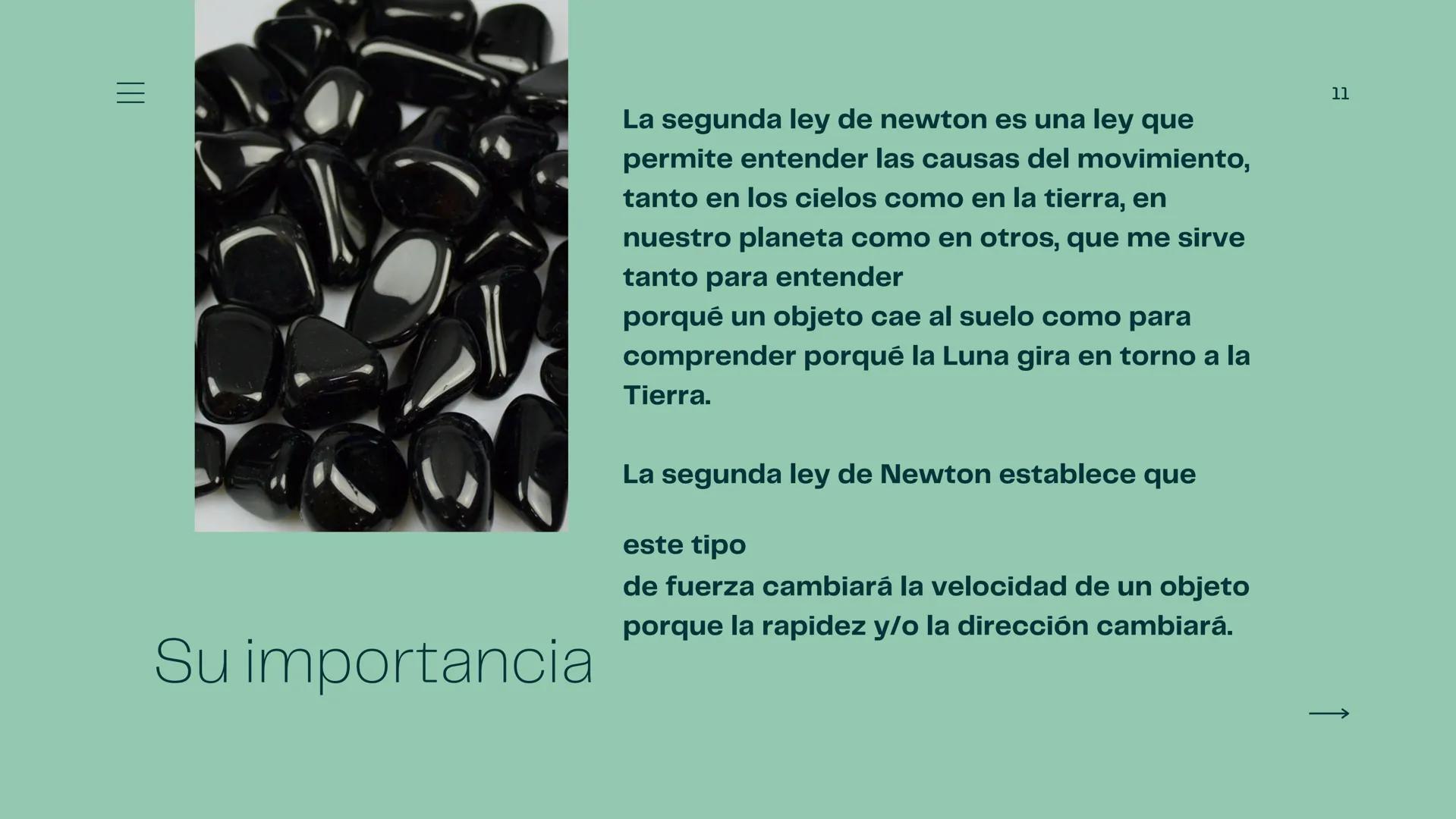 El tema de hoy:
Segunda ley de newton
Equipo 5
01 =
|||
Definición de la segunda ley
de newton
La segunda ley de Newton define la relación