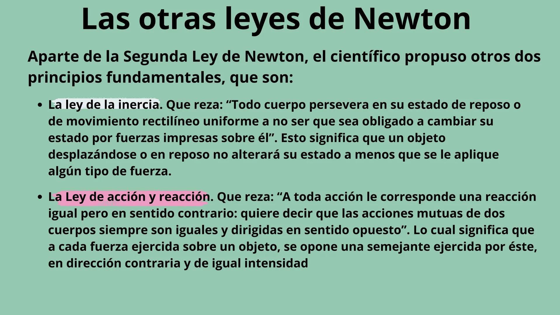 El tema de hoy:
Segunda ley de newton
Equipo 5
01 =
|||
Definición de la segunda ley
de newton
La segunda ley de Newton define la relación