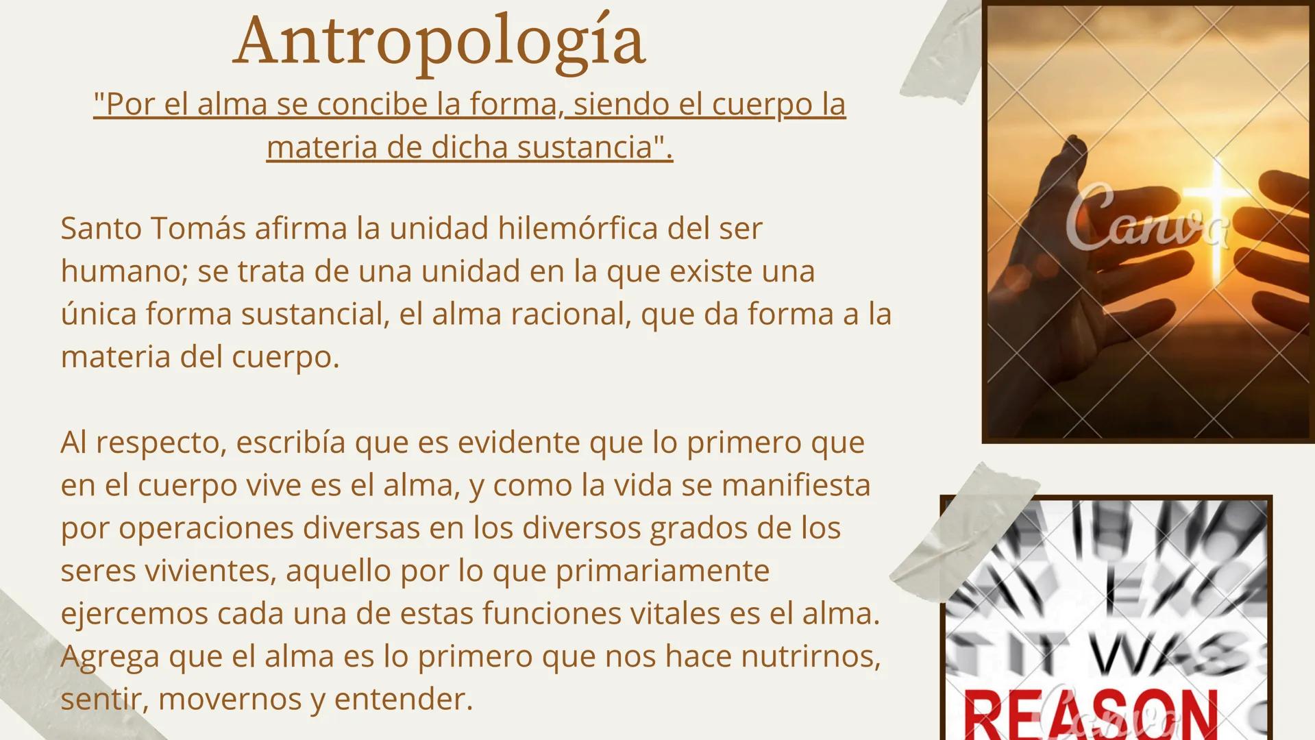 Filosofia Medieval
Santo Tomas de
Aquino
Temas faltantes sobre la filosofia de Tomas de Aquino que se enlaza con la ya
presentada exposici