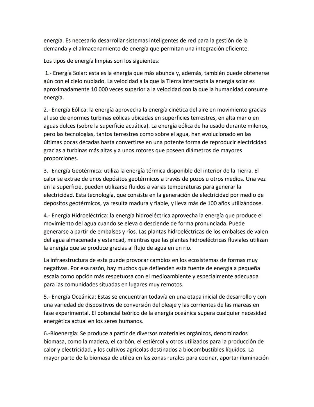 # Energías Limpias
¿Qué son las energías limpias?
. Son un tipo de energías derivadas de fuentes naturales que llegan a reponerse más
rápi