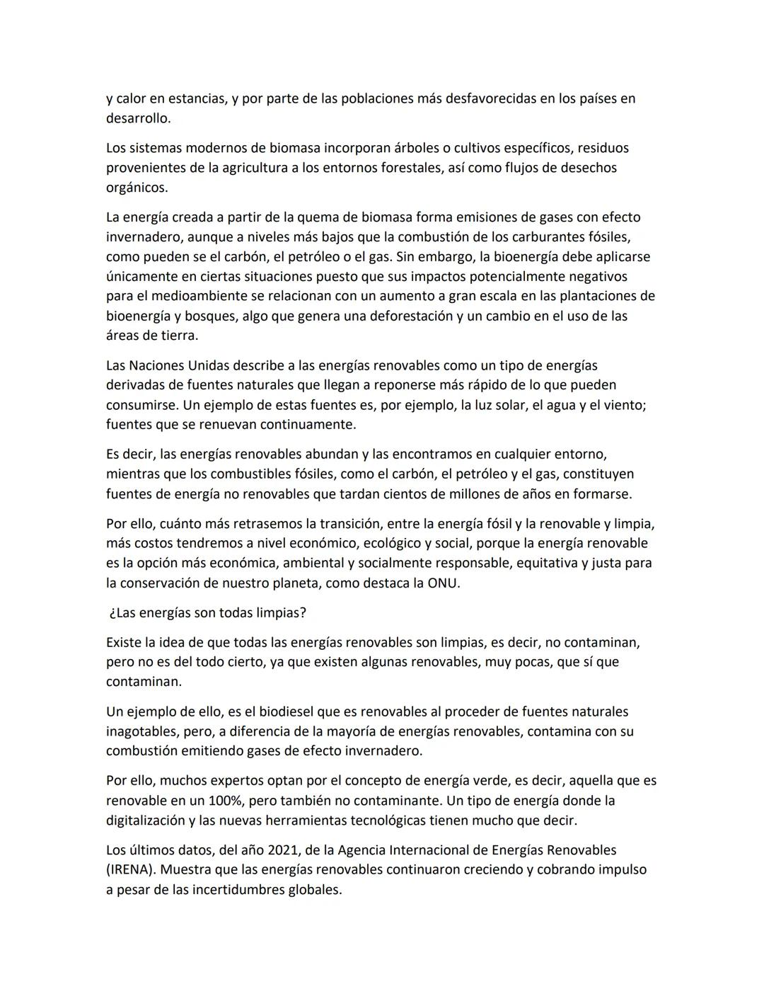 # Energías Limpias
¿Qué son las energías limpias?
. Son un tipo de energías derivadas de fuentes naturales que llegan a reponerse más
rápi