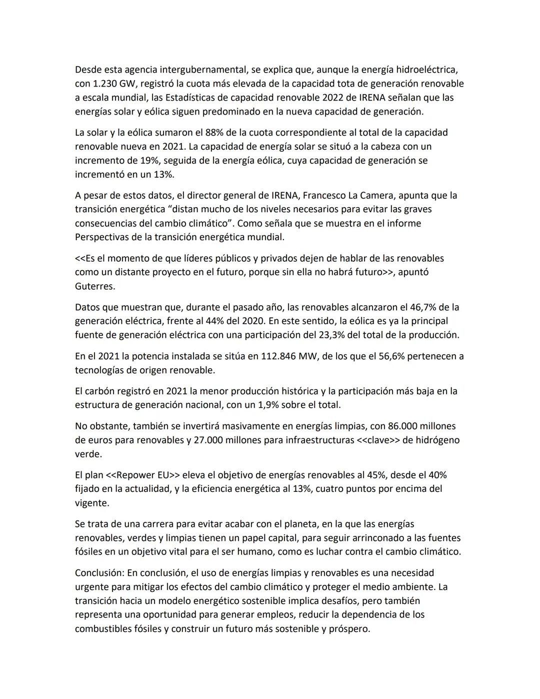 # Energías Limpias
¿Qué son las energías limpias?
. Son un tipo de energías derivadas de fuentes naturales que llegan a reponerse más
rápi